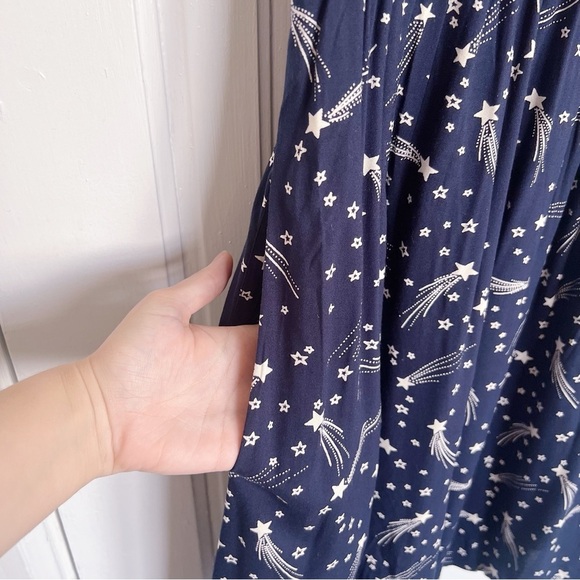 ModCloth • Emily & Fin Day After Day Dress in Shooting Stars navy comet print - Picture 8 of 13